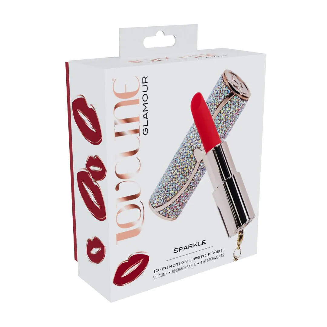 LOVELINE GLAMOUR SPARKLE VIBRO LIPPENSTIFT GRÜN – Bild 4