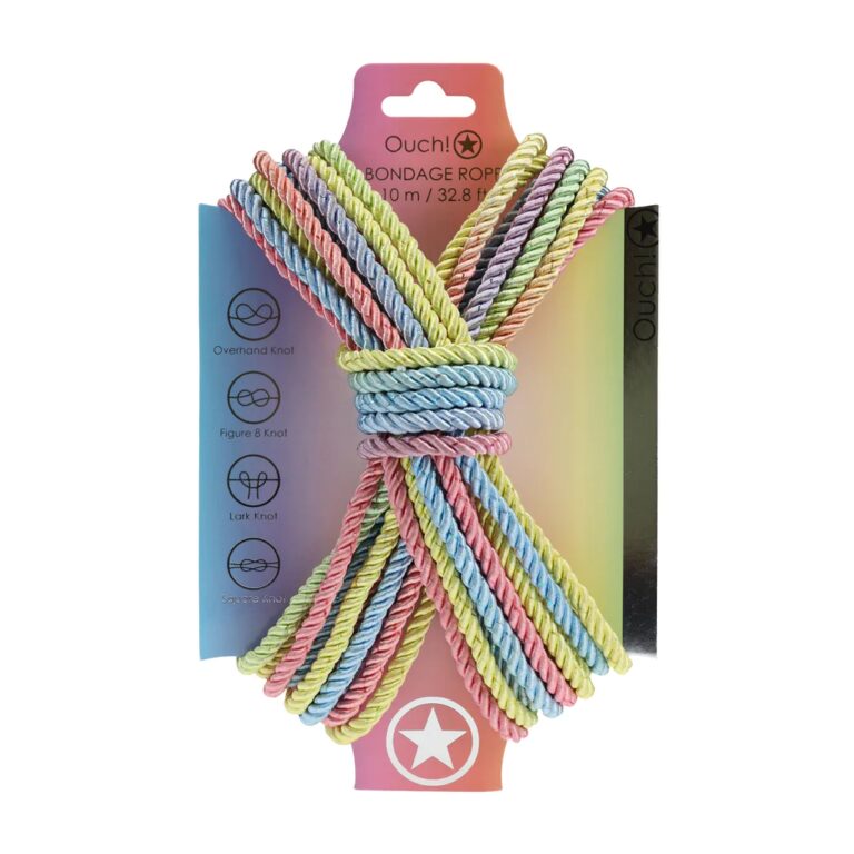 OUCH! BONDAGESEIL 10 METER PASTEL