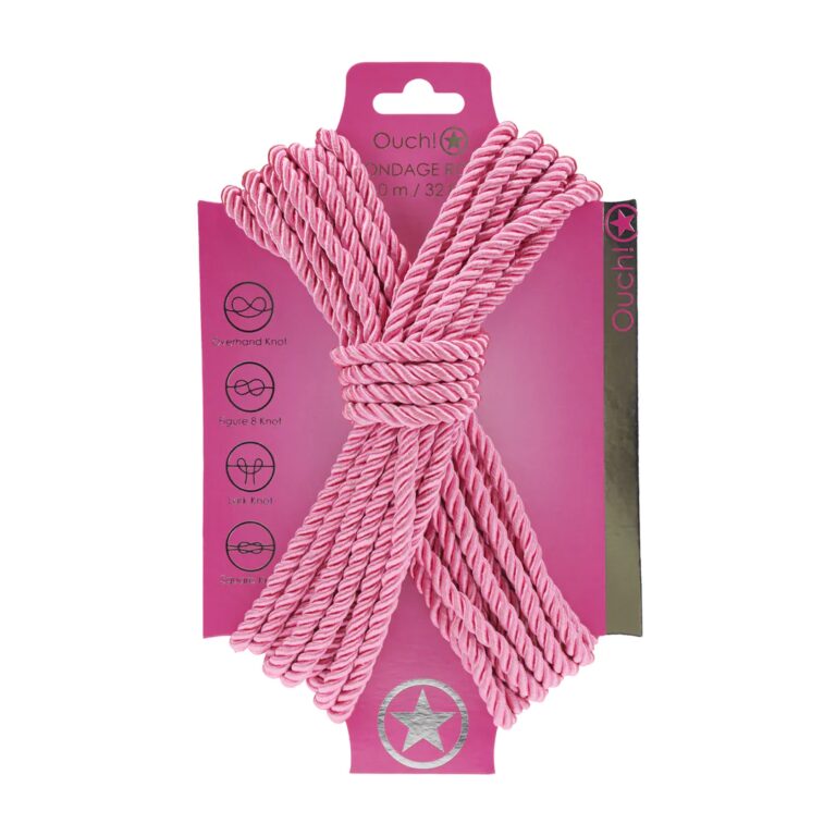 OUCH! BONDAGESEIL 10 METER PINK