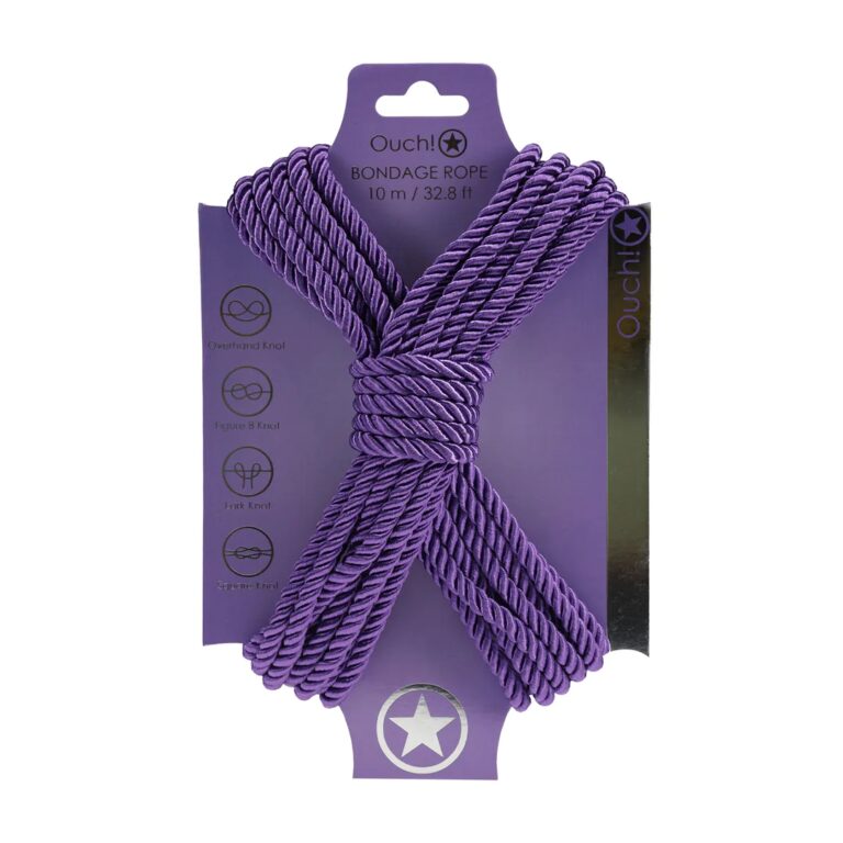 OUCH! BONDAGESEIL 10 METER LILA