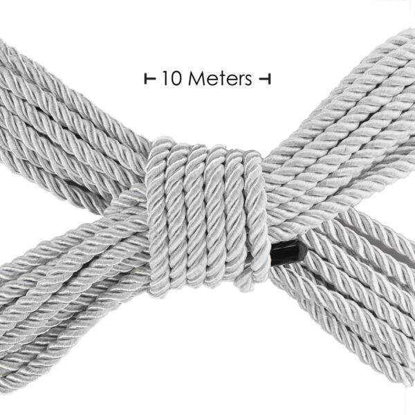 Alternative view of OUCH! BONDAGESEIL 10 METER SILBER