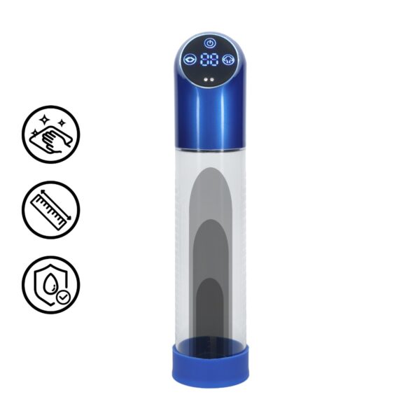 SHOTS AQUA PENISPUMPE BLAU