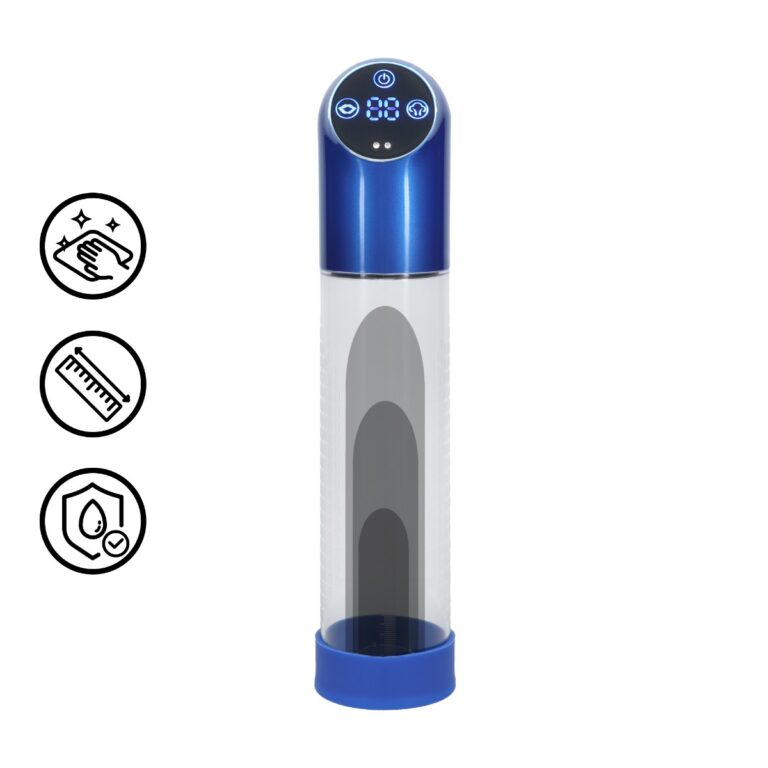 SHOTS AQUA PENISPUMPE BLAU