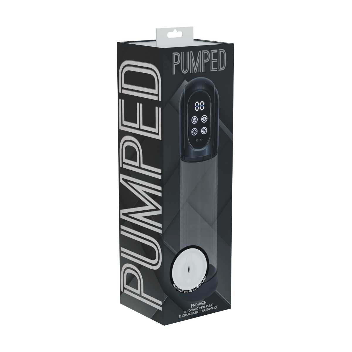 SHOTS ENGAGE PENISPUMPE GUN METALL – Bild 2