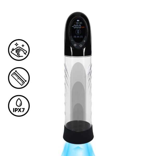 SHOTS CYBER WATERPROOF PENISPUMPE SCHWARZ