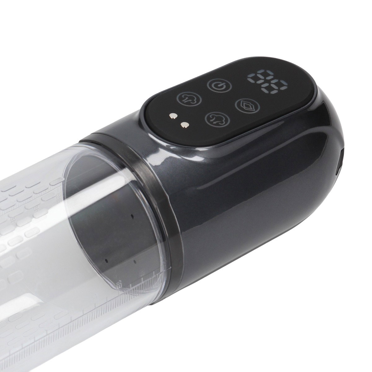 SHOTS ENGAGE PENISPUMPE GUN METALL – Bild 4