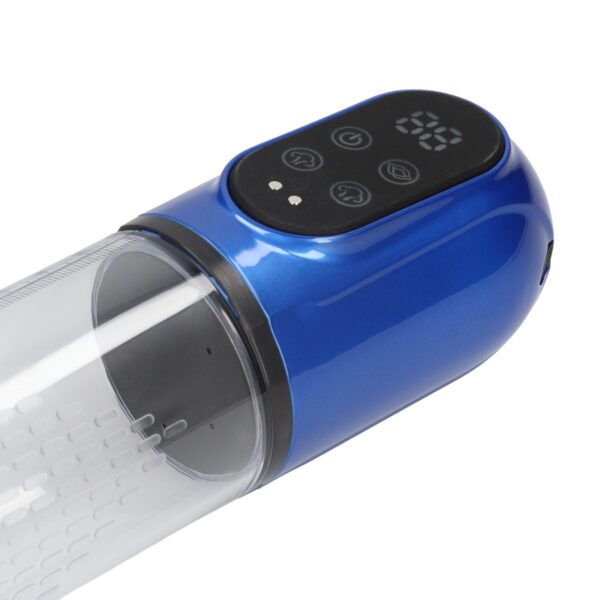 SHOTS ENGAGE PENISPUMPE BLAU – Bild 4