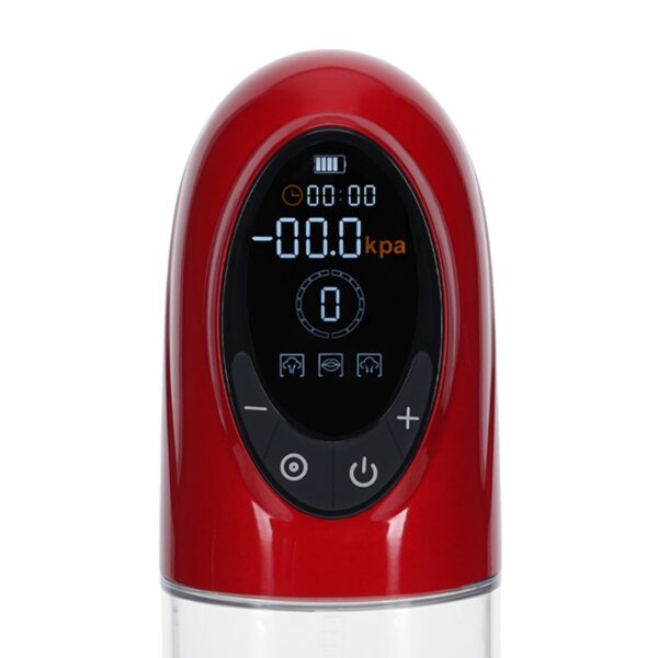 SHOTS CYBER WATERPROOF PENISPUMPE ROT – Bild 3