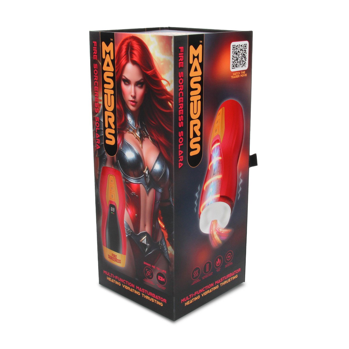MASTURS Solara - Fire Sorceress - Multi Funktions Masturbator – Bild 2