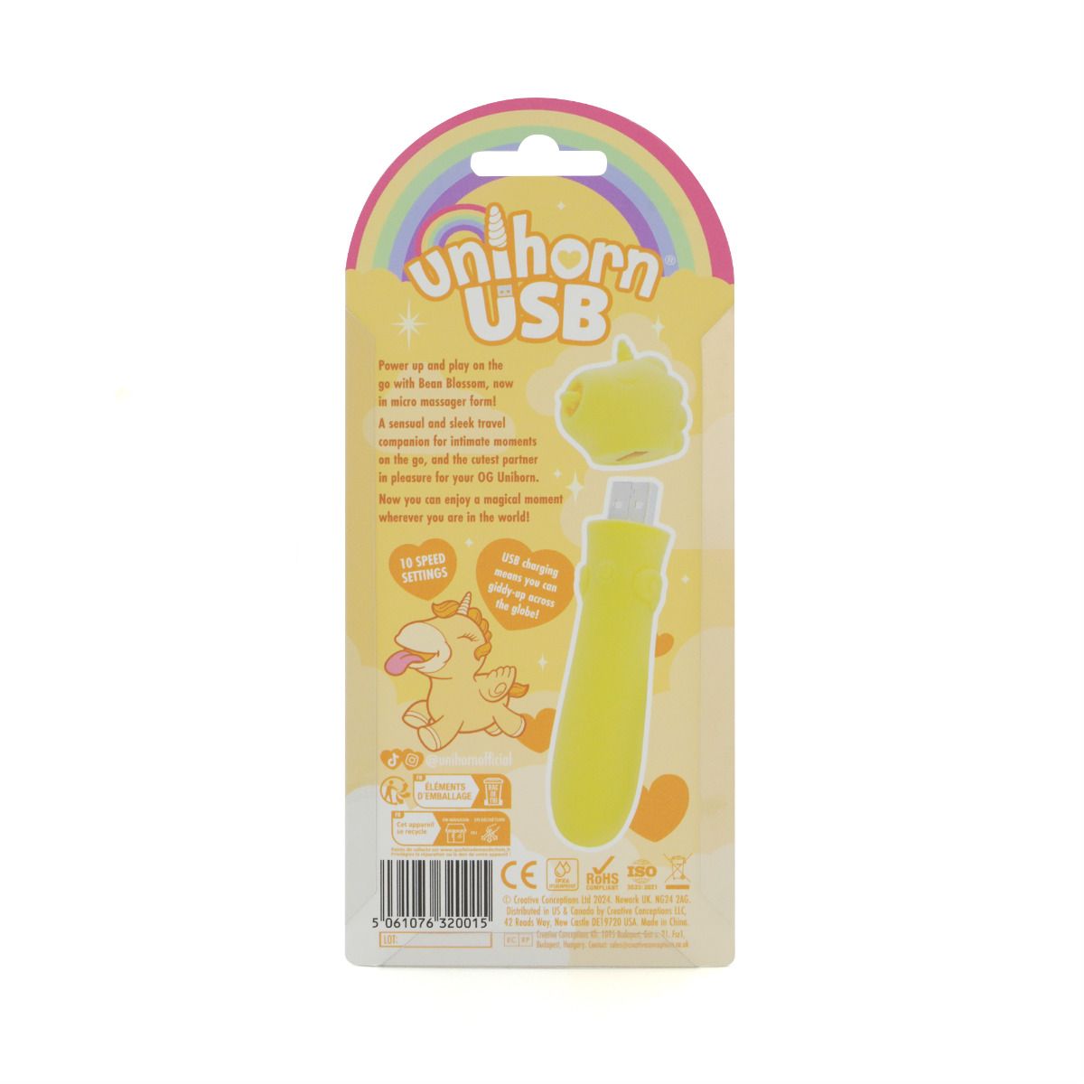 UNIHORN USB BEAN BLOOSOM GELB – Bild 7