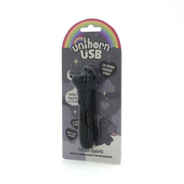 UNIHORN USB BULLET WILD SPIRIT SCHWARZ – Bild 5