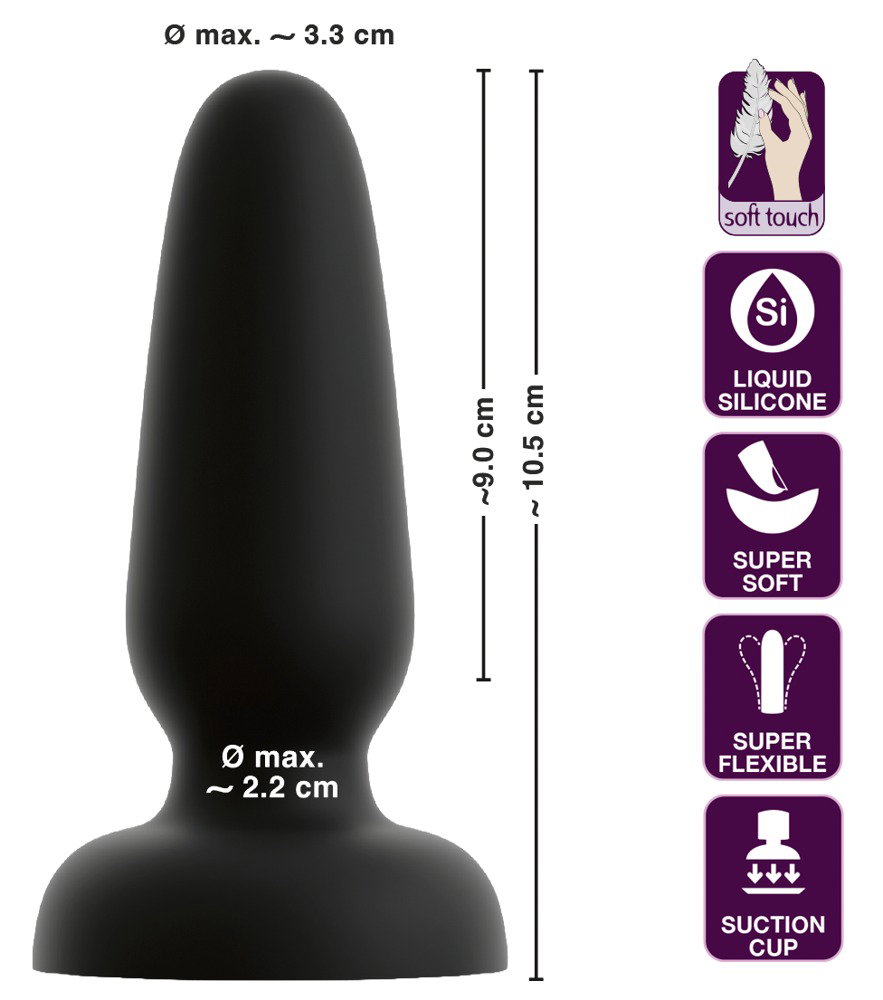 Black Velvets Liquid Silicone Plug – Bild 6