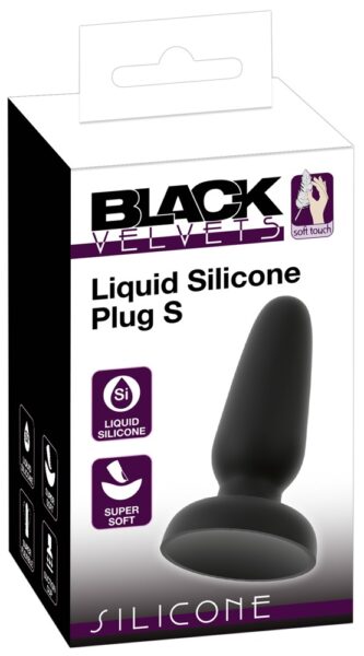 Black Velvets Liquid Silicone Plug
