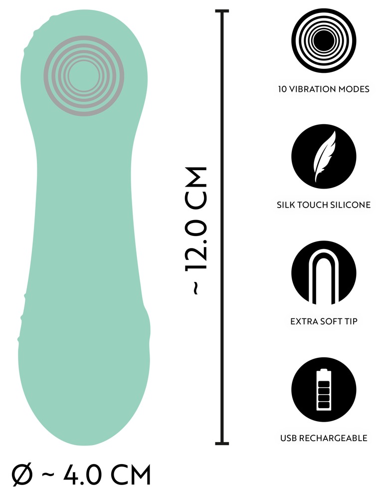 Cuties Dual Density Mini Vibrator – Bild 8