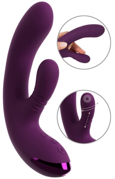 Alternative view of JAVIDA Vibrator With Nodding Function