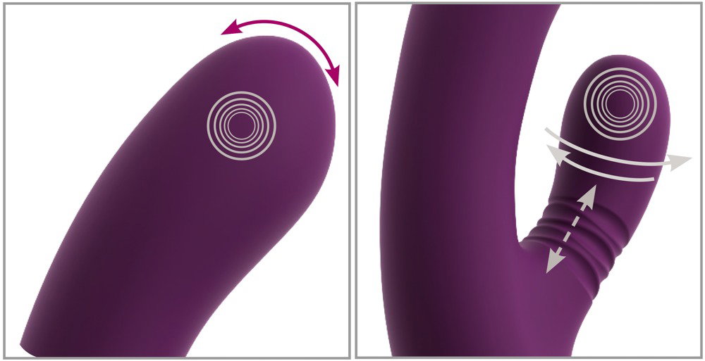 JAVIDA Vibrator With Nodding Function – Bild 8