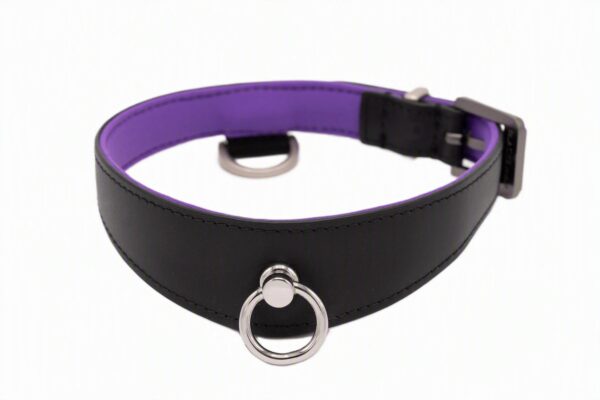 Black Swan Halsband Black Purple