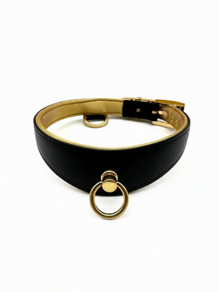 Black Swan Halsband Black Gold