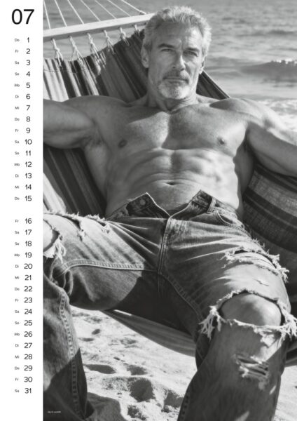 Pin-up Kalender Men 2027 – Bild 3