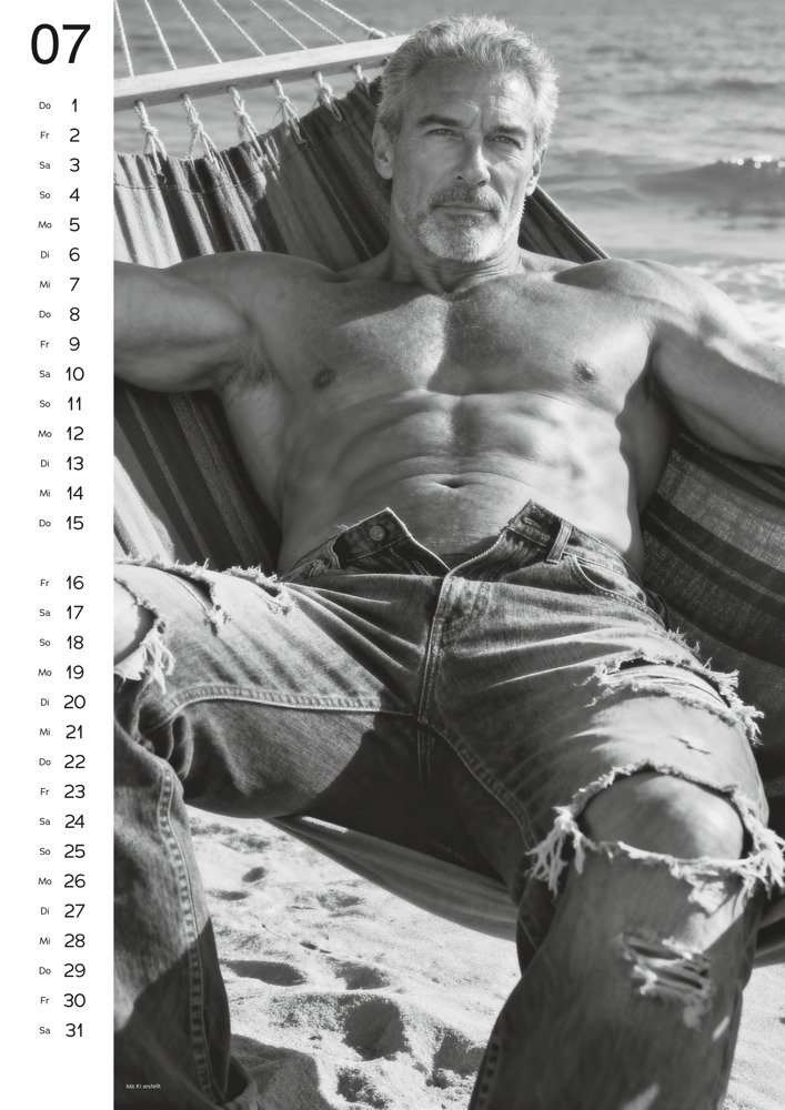 Pin-up Kalender Men 2027 – Bild 3