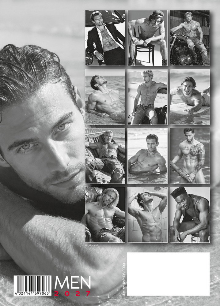 Pin-up Kalender Men 2027 – Bild 5