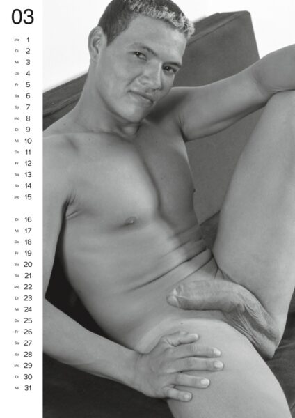 Alternative view of Pin-up Kalender Real Cocks 2027 – 10er