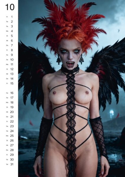 Pin-up Kalender Wild Fantasy 2027 – 10er – Bild 4