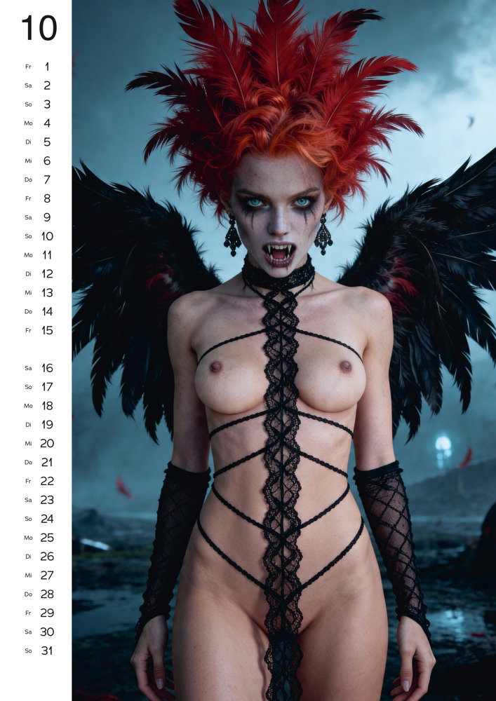 Pin-up Kalender Wild Fantasy 2027 – 10er – Bild 4