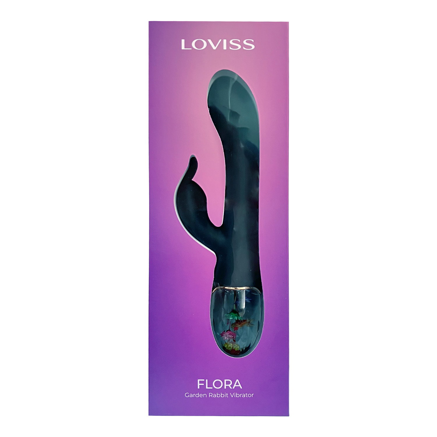 LOVISS Flora Garden Rabbit Vibrator Schwarz – Bild 9