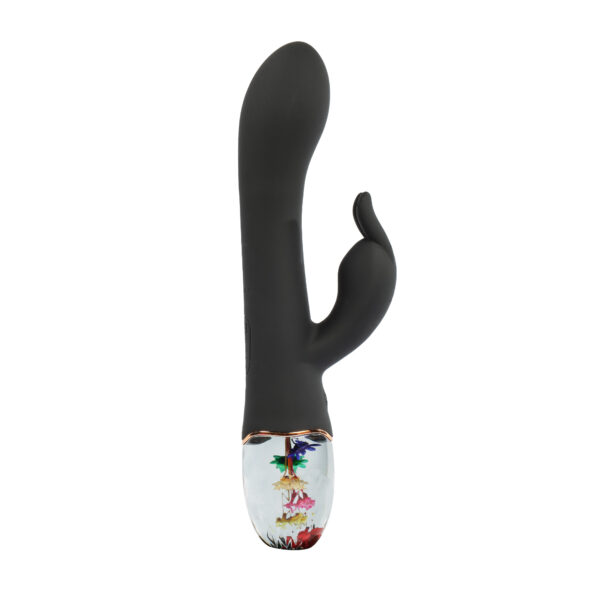 LOVISS Flora Garden Rabbit Vibrator Schwarz