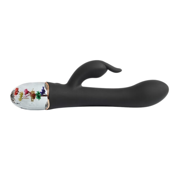 LOVISS Flora Garden Rabbit Vibrator Schwarz – Bild 5