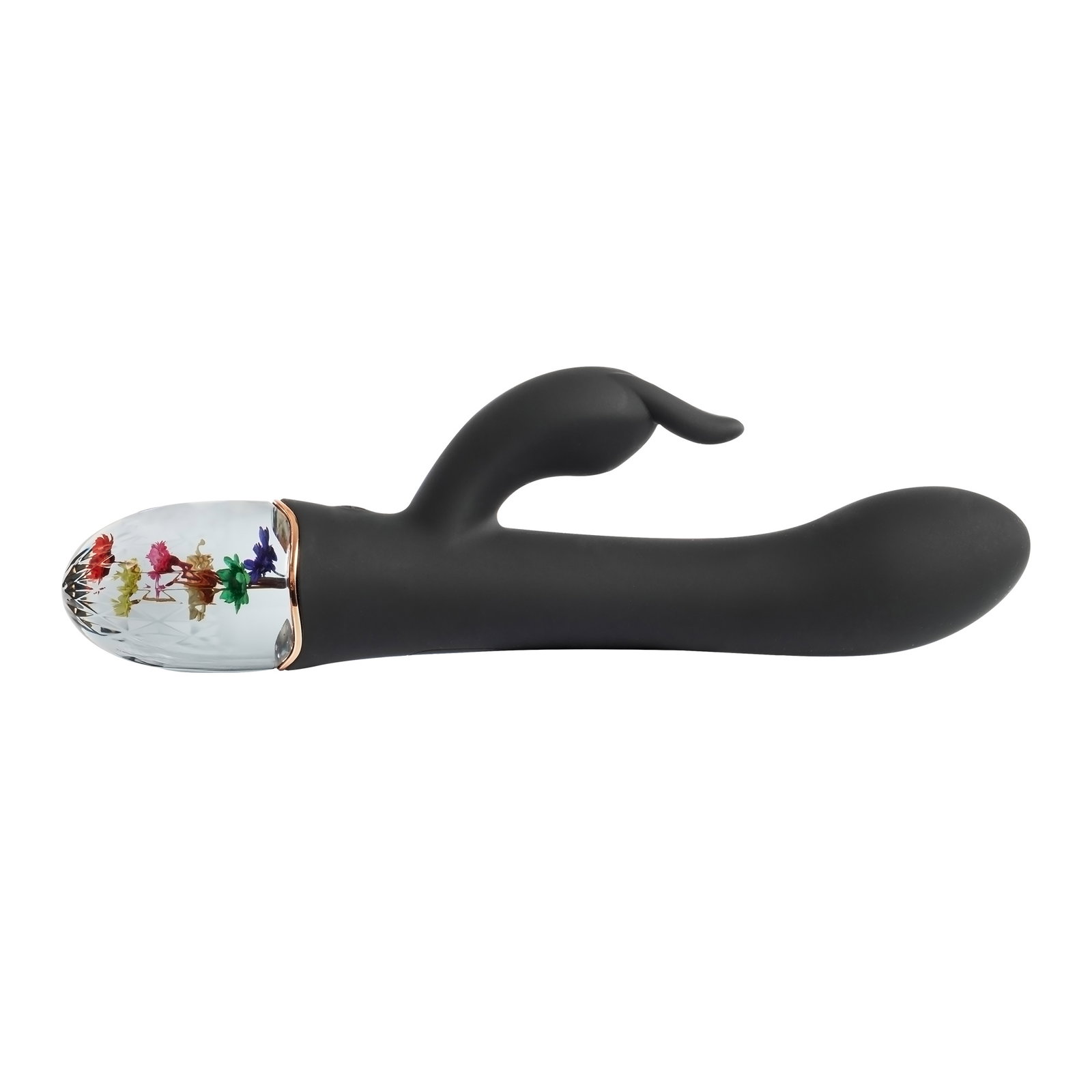 LOVISS Flora Garden Rabbit Vibrator Schwarz – Bild 5