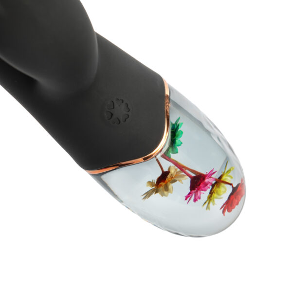 LOVISS Flora Garden Rabbit Vibrator Schwarz – Bild 7