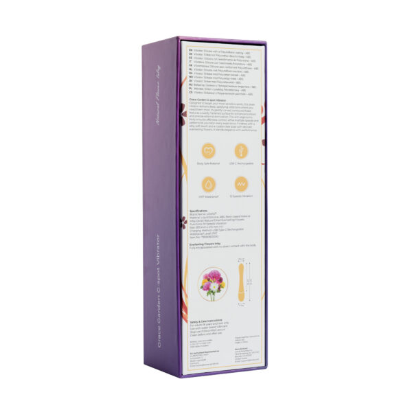 LOVISS Grace Garden G-Punkt Vibrator Schwarz – Bild 8