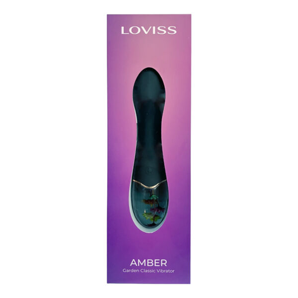 LOVISS Amber Garden Classic Vibrator Schwarz – Bild 8