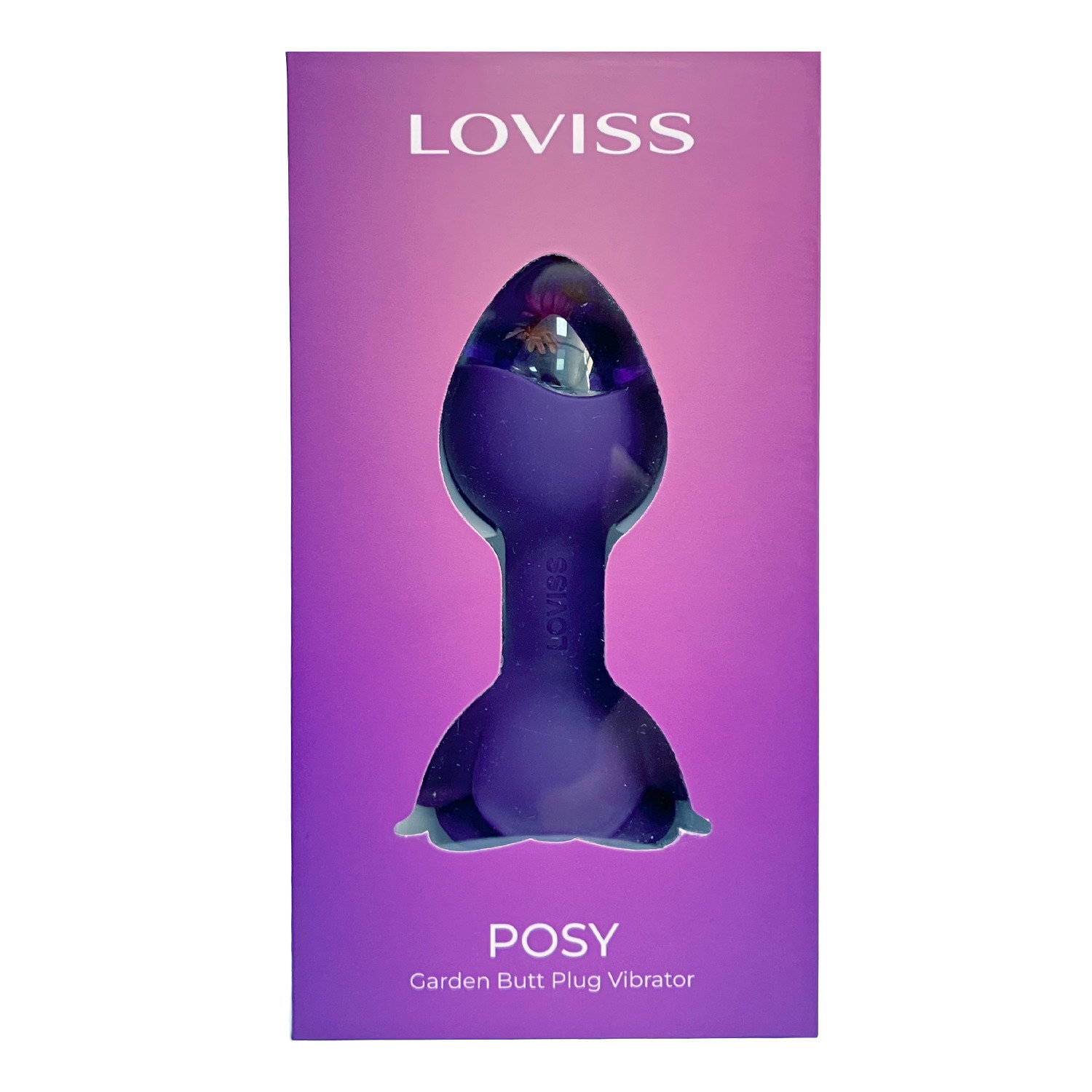 LOVISS Posy Garten Analplug mit Fernbedienung Lila – Bild 2