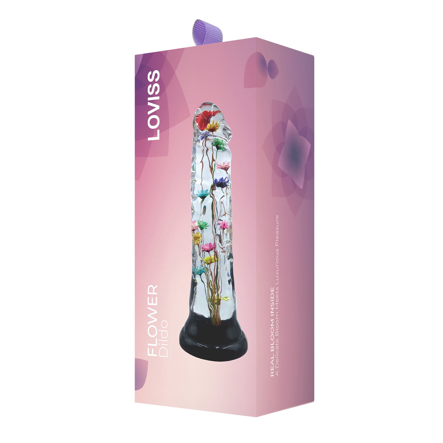 LOVISS Helichrysum Dildo mit Gartenblumen Textur – Bild 7