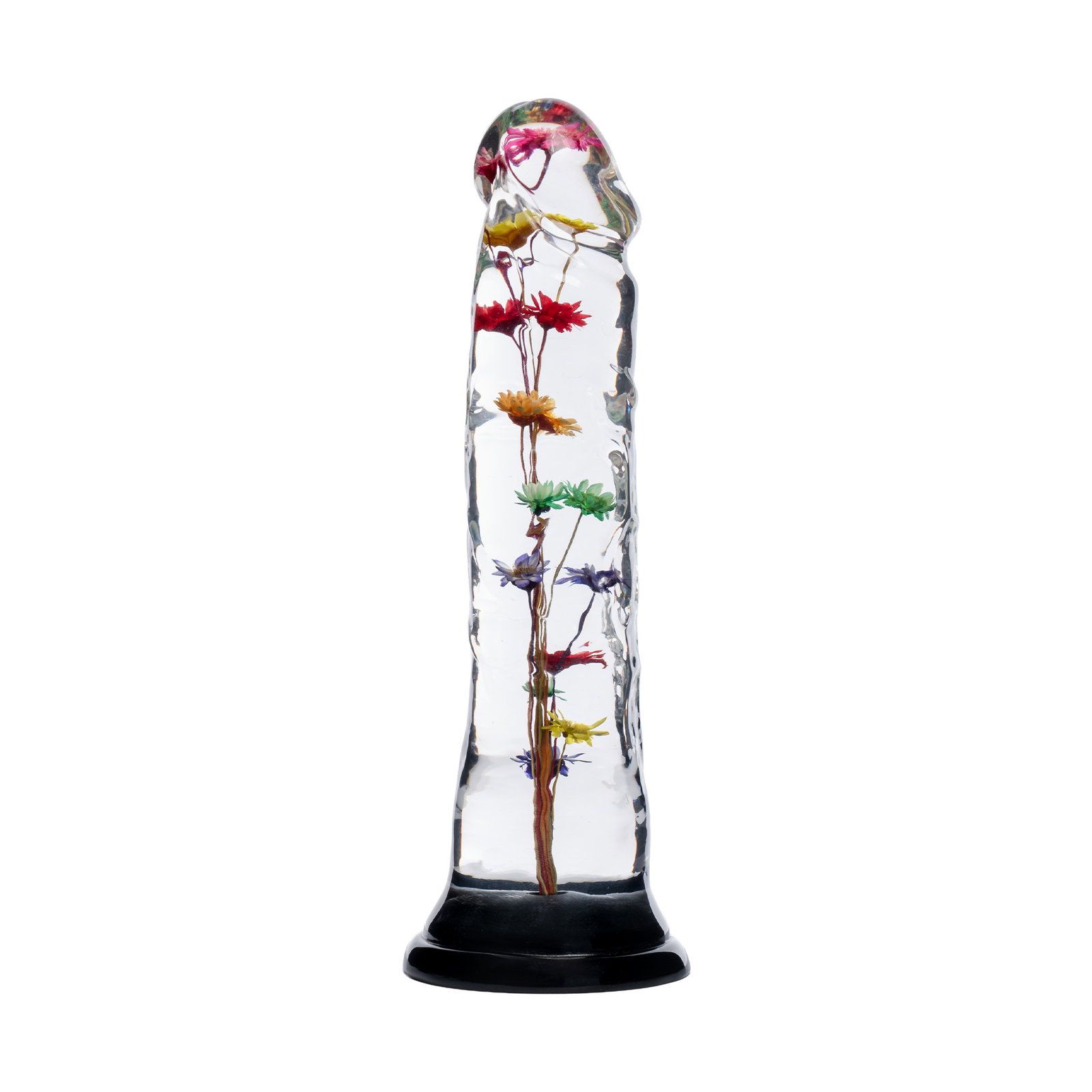 LOVISS Helichrysum Dildo mit Gartenblumen Textur – Bild 2