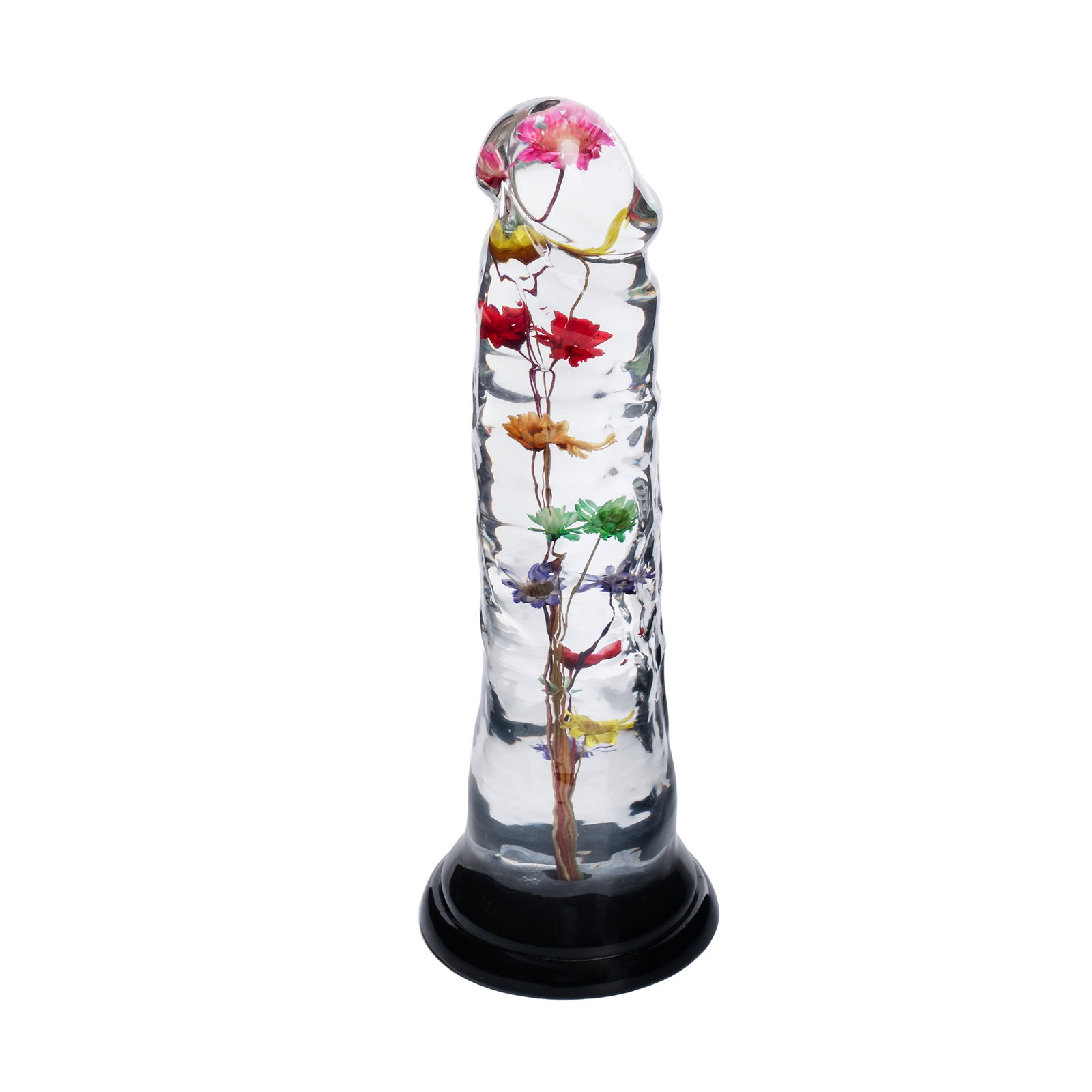 LOVISS Helichrysum Dildo mit Gartenblumen Textur – Bild 4