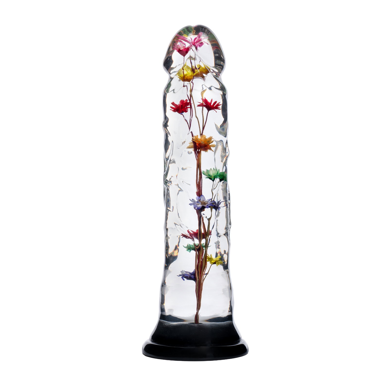 LOVISS Helichrysum Dildo mit Gartenblumen Textur – Bild 5