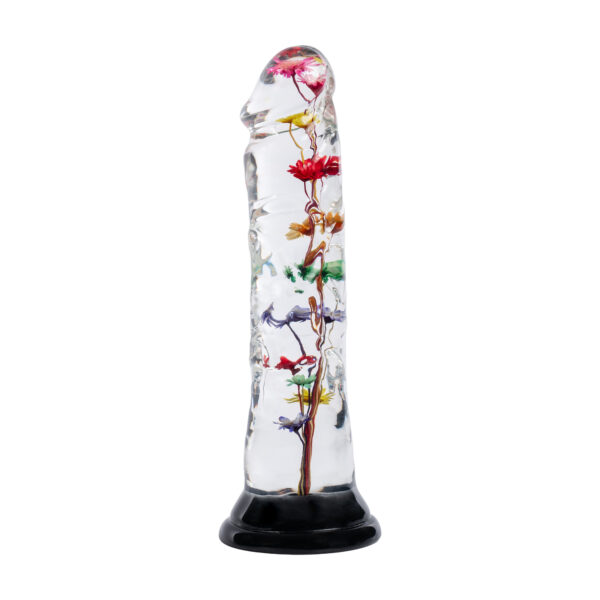 LOVISS Helichrysum Dildo mit Gartenblumen Textur – Bild 3
