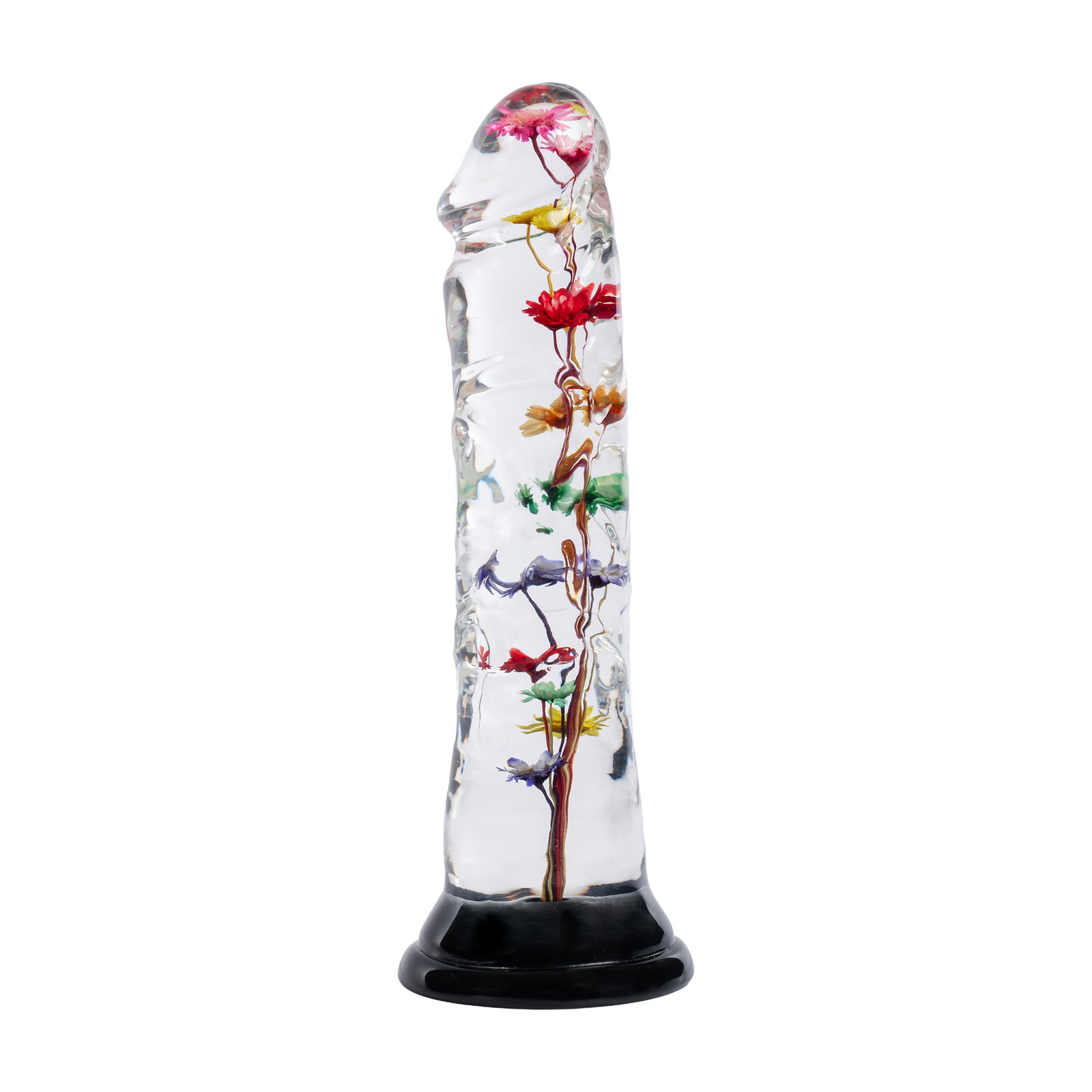 LOVISS Helichrysum Dildo mit Gartenblumen Textur – Bild 3