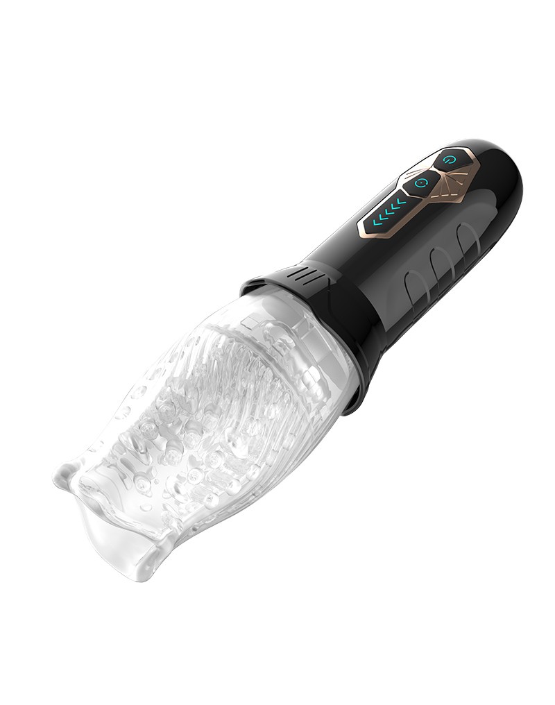 Orgastobator 01 Masturbator Schwarz & Transparent – Bild 7