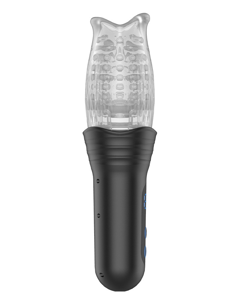 Orgastobator 02 Masturbator Schwarz & Transparent – Bild 3