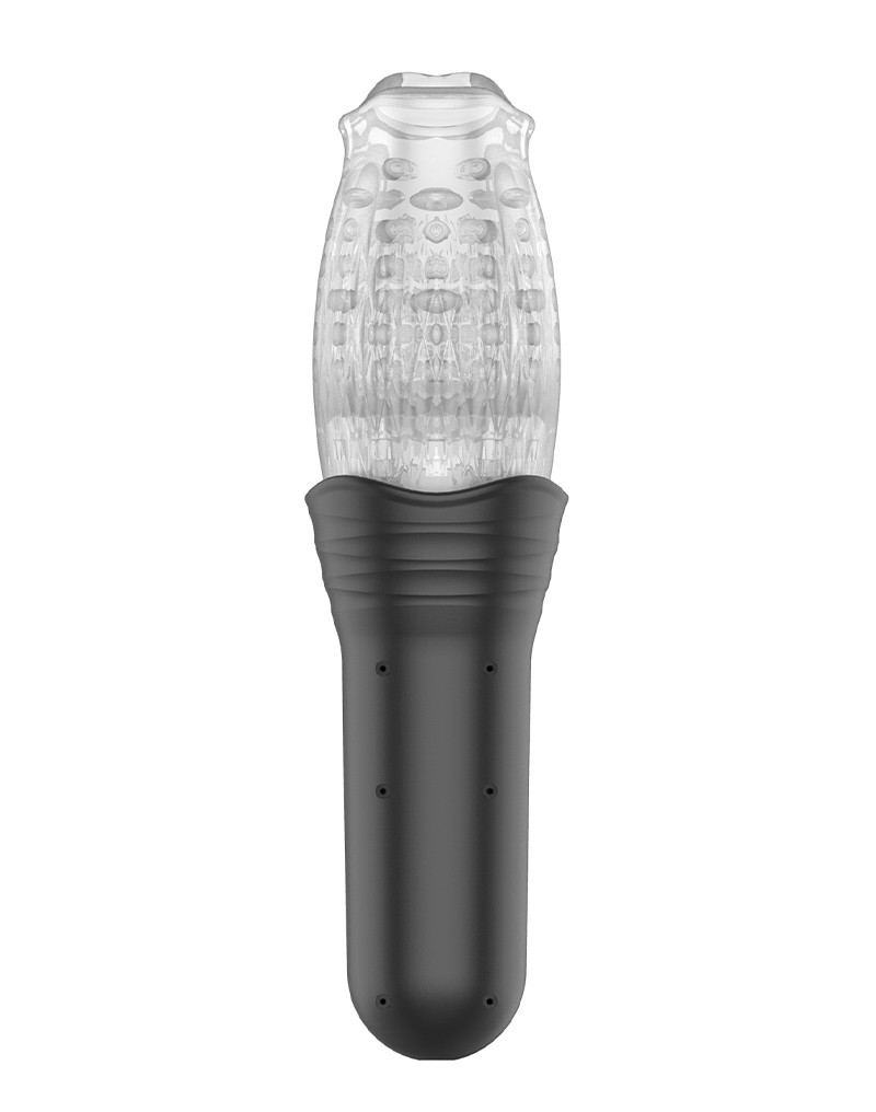 Orgastobator 02 Masturbator Schwarz & Transparent – Bild 4