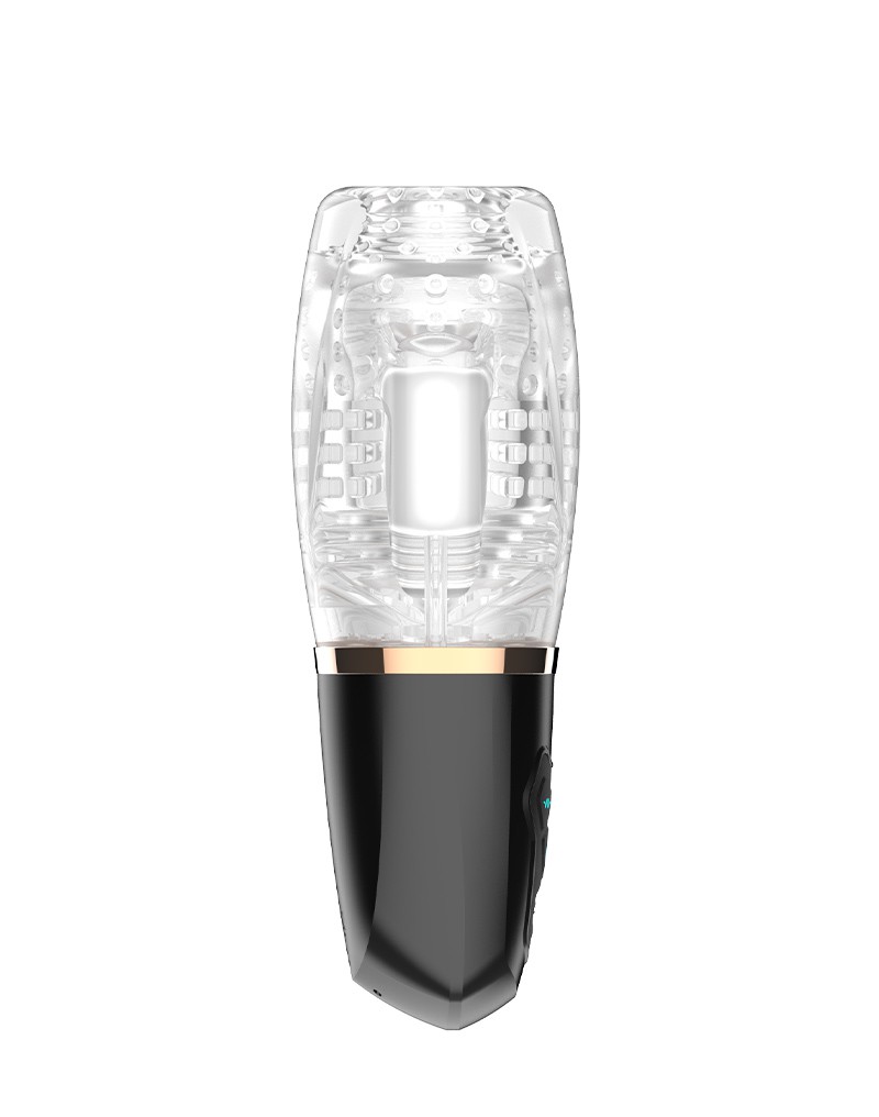 Orgastobator 03 Masturbator Schwarz & Transparent – Bild 4