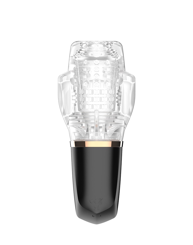 Orgastobator 03 Masturbator Schwarz & Transparent – Bild 5
