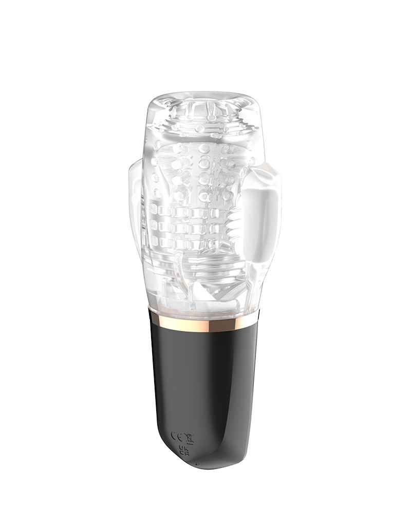 Orgastobator 03 Masturbator Schwarz & Transparent – Bild 8