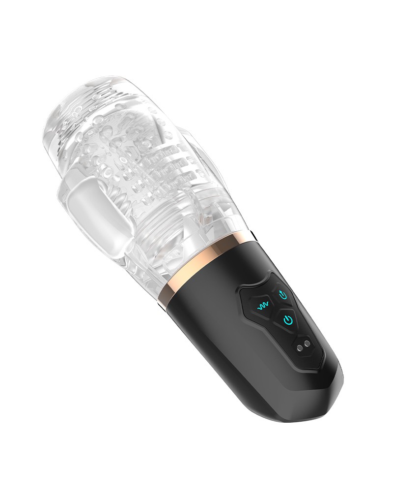 Orgastobator 03 Masturbator Schwarz & Transparent – Bild 13