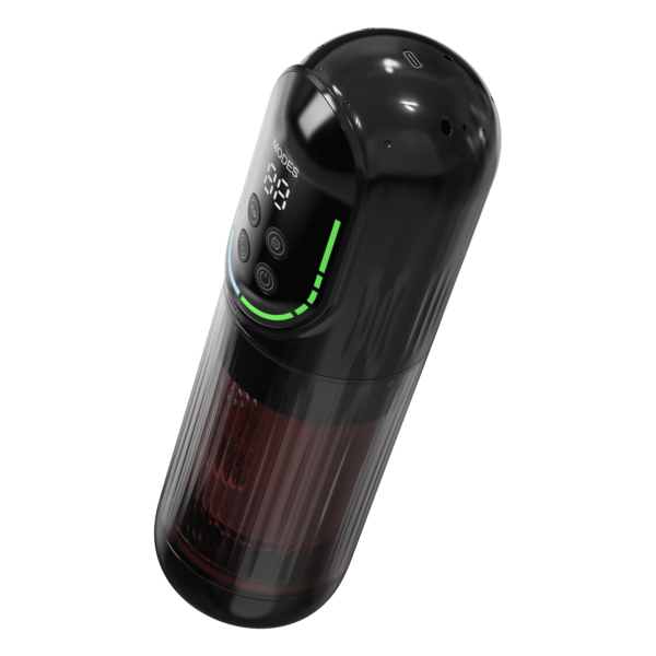 Orgastobator 07 Masturbator Schwarz Transparent & Rot – Bild 5